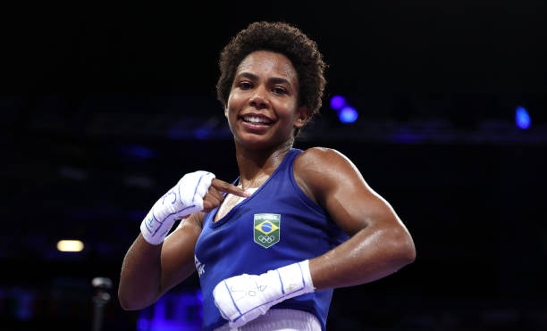 Jucielen Romeu, pugilista rio-clarense que participou das Olímpiadas de Paris. Foto: Getty Image.