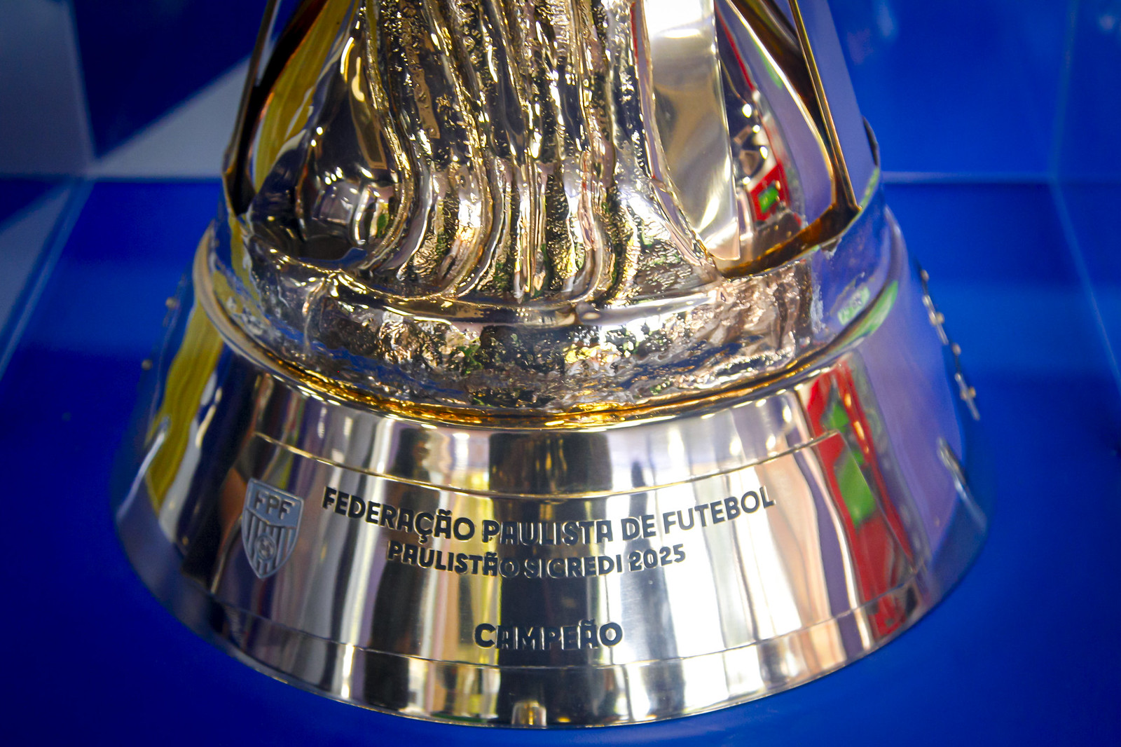 Taça do Campeonato Paulista. Foto: Agência Paulista.